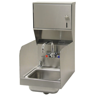 Advance Tabco 7-PS-73 Stainless Steel Hand Sink, 16" x 12", Silver - Default Title
