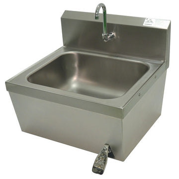 Advance Tabco 7-PS-78 Stainless Steel Hand Sink, 21 7/8" x 23 1/4", Silver - Default Title