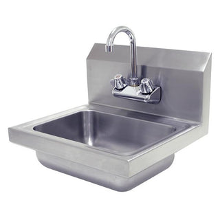 Advance Tabco 7-PS-EC-X Stainless Steel Hand Sink, 15 1/4" x 17 1/4", Silver - Default Title