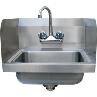 Advance Tabco 7-PS-EC-SP-X Stainless Steel Hand Sink, 15 1/4" x 17 1/4", Silver - Default Title