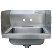 Advance Tabco 7-PS-EC-SPNF-X Stainless Steel Hand Sink, 15 1/4" x 17", Silver - Default Title