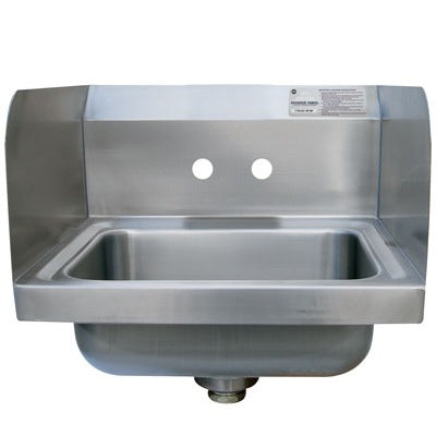 Advance Tabco 7-PS-EC-SPNF-X Stainless Steel Hand Sink, 15 1/4" x 17", Silver - Default Title