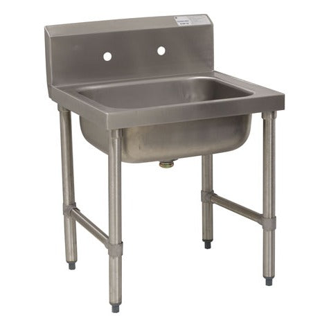 Advance Tabco 8-OP-16 Stainless Steel Sink Leg Mounted, 23" x 25" - Default Title