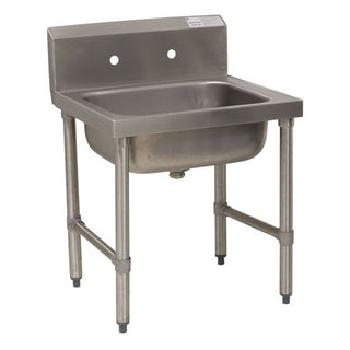 Advance Tabco 8-OP-16 Stainless Steel Sink Leg Mounted, 23" x 25" - Default Title