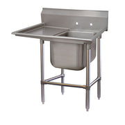 Advance Tabco 9-1-24 Stainless Steel 1 Compartment Sink, 27" Wide - 40"