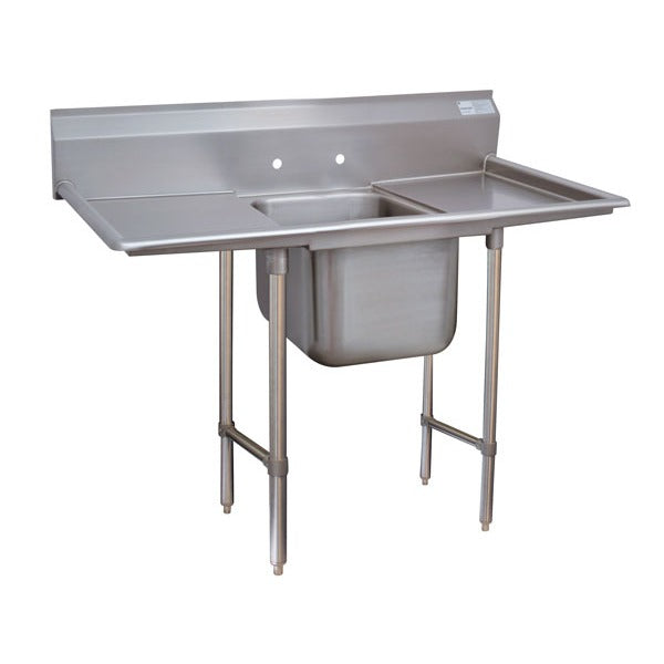 Advance Tabco 9-1-24 Stainless Steel 1 Compartment Sink, 27" Wide - 54"