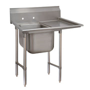 Advance Tabco 9-1-24 Stainless Steel 1 Compartment Sink, 27" Wide - 46"