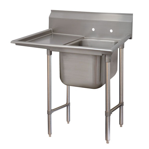 Advance Tabco 93-1-24 Stainless Steel 1 Compartment Sink, 27" Wide - 25"
