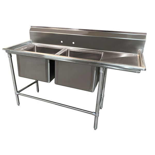 Advance Tabco 94-42-48 Stainless Steel Compartment Sink, 31" Wide - 92"