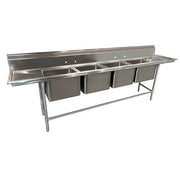 Advance Tabco 94-44-96 Stainless Steel Line Sink, 31" Wide - 154"