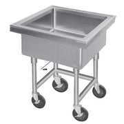 Advance Tabco 9-FMS Stainless Steel Sink, 26" x 26" - 12"