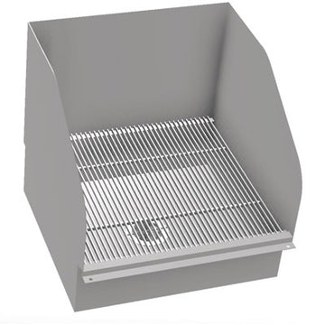 Advance Tabco 9-OP-24FM Stainless Steel Mop Sink, 24" x 21 3/8" - Side Guards