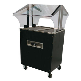 Advance Tabco Everyday Buffet Stainless Steel Buffet Food Table, 53" High, 120V - 31 13/16"