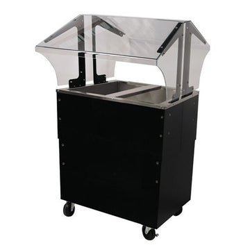 Advance Tabco B2-CPU-B-SB Everyday Buffet Stainless Steel Table, 31 13/16" Wide, Black - Default Title