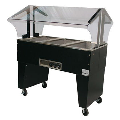 Advance Tabco Everyday Buffet Stainless Steel Buffet Food Table, 53" High, 120V - 47 1/8"
