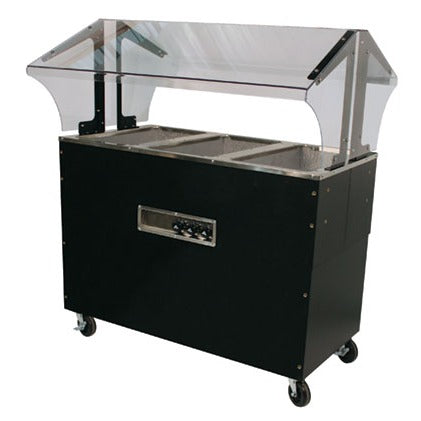 Advance Tabco Everyday Buffet Stainless Steel Buffet Food Table, 53" High, 120V - 47 1/8"