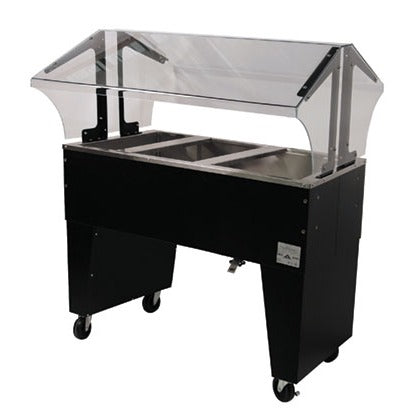 Advance Tabco B3-CPU-B Everyday Buffet Stainless Steel Table, 47 1/8" Wide, Black - Default Title