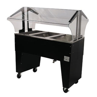 Advance Tabco B3-CPU-B Everyday Buffet Stainless Steel Table, 47 1/8" Wide, Black - Default Title