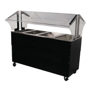 Advance Tabco B4-CPU-B-SB Everyday Buffet Stainless Steel Table, 62 7/16" Wide, Black - Default Title