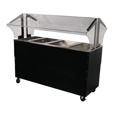 Advance Tabco B4-CPU-B-SB Everyday Buffet Stainless Steel Table, 62 7/16" Wide, Black - Default Title
