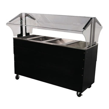 Advance Tabco B4-CPU-B-SB Everyday Buffet Stainless Steel Table, 62 7/16" Wide, Black - Default Title