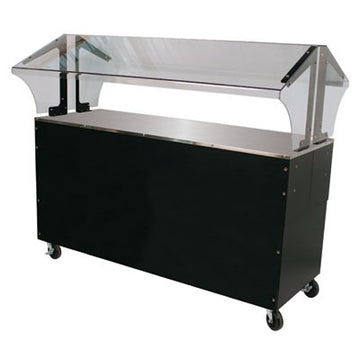 Advance Tabco B4-STU-B-SB Everyday Buffet Stainless Steel Solid Top, 62 7/16" Wide, Black - Default Title