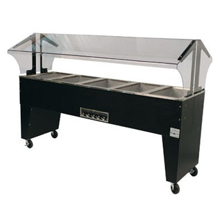Advance Tabco Everyday Buffet Stainless Steel Buffet Food Table, 56 1/8" High, 208/240V - 77 3/4"