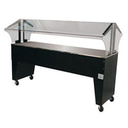 Advance Tabco B5-STU-B Everyday Buffet Stainless Steel Table, 77 3/4" Wide, Black - Default Title