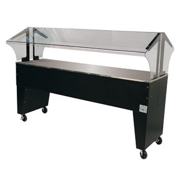 Advance Tabco B5-STU-B Everyday Buffet Stainless Steel Table, 77 3/4" Wide, Black - Default Title