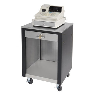 Advance Tabco BCRS-B Stainless Steel Cash Register Stand, 22 11/16" x 22 11/16" - Default Title