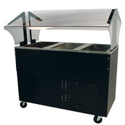 Advance Tabco BMACP3-B-SB Everyday Buffet Stainless Steel Pan Table, 47 1/8" Wide, 115V - Default Title