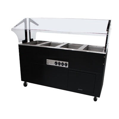 Advance Tabco Everyday Buffet Stainless Steel Buffet Food Table, 56 1/8" High, 208/240V - 62 13/16"