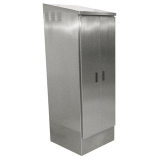 Advance Tabco CAB-4 Stainless Steel Standing Cabinet, 25" Wide, Silver - 430