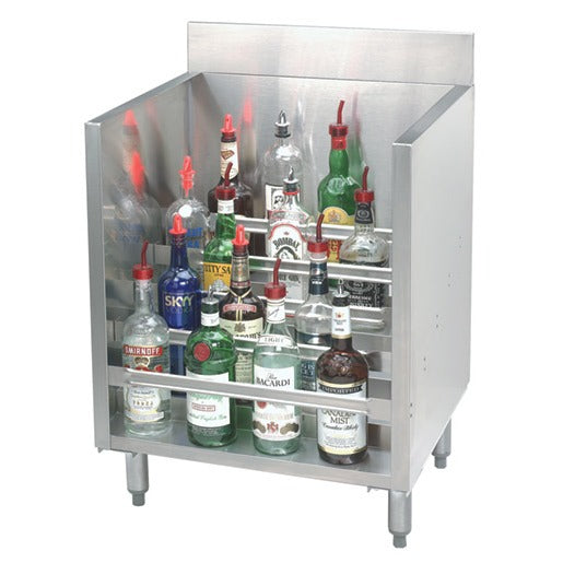 Advance Tabco CRLR-36 Stainless Steel Display Cabinet, 45 Bottles - Default Title