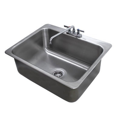 Advance Tabco DI-1-2812 Stainless Steel Sink, 25" x 31", Silver - Default Title