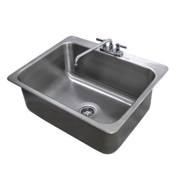 Advance Tabco DI-1-2812 Stainless Steel Sink, 25" x 31", Silver - Default Title