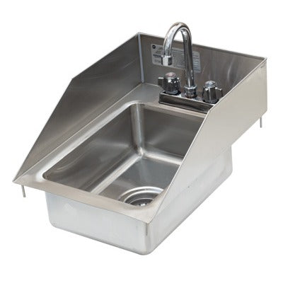 Advance Tabco DI-1-5SP-EC-X Stainless Steel Drop-In Sink, 19" x 13", Silver - Default Title