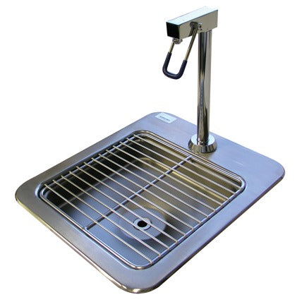 Advance Tabco DI-1-9 Stainless Steel Station, 14" x 12", Silver - Default Title