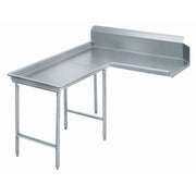 Advance Tabco DTC-G30 Stainless Steel Clean Dishtable, 71" x 59" - Left