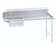 Advance Tabco DTS-S30 Stainless Steel Dishtable, 30" x 83" - Right