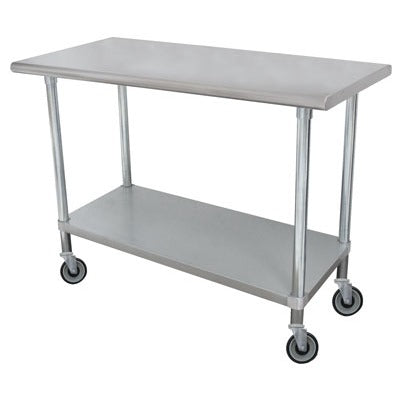 Advance Tabco ELAG Stainless Steel Work Table, 30" Wide - 30" x 48"