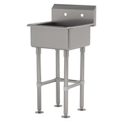 Advance Tabco FC-FM-2219 Stainless Steel Sink, 23" x 23", Silver - Default Title