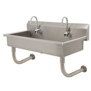 Advance Tabco FC-WM-40EF Stainless Steel Hand Sink, 19 3/4" x 40", Silver - Default Title