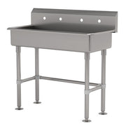 Advance Tabco FS-FM Stainless Steel Hand Sink, 19 1/2" Wide, Silver - 40"