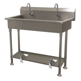 Advance Tabco FS-FM Stainless Steel Hand Sink, 19 1/2" Wide, Silver - 40"