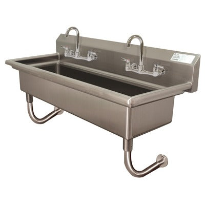Advance Tabco FS-WM Stainless Steel Hand Sink, 19 1/2" Wide, Silver - 40"