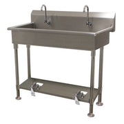 Advance Tabco FS-FM-40FV Stainless Steel Hand Sink, 19 1/2" x 40", Silver - Default Title