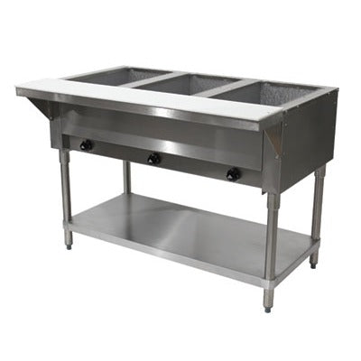 Advance Tabco Food Table, 34 1/8" High - 47 1/8"