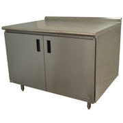 Advance Tabco HF-SS Stainless Steel Enclosed Base Work Table, 36" Wide - 48"