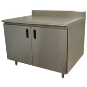Advance Tabco HK-SS Stainless Steel Enclosed Base Work Table, 30" Wide - 48"